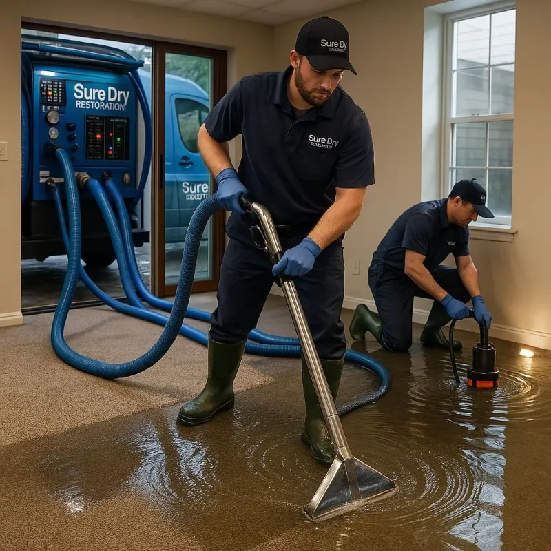 Water Extraction and Removal process in Appling County, GA